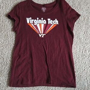 Rivalry Threads Virginia Tech Maroon Graphic Tee